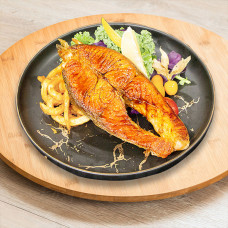 照烧三文鱼扒 / Teriyaki Salmon Steak 照烧三文鱼扒 / Teriyaki Salmon Steak